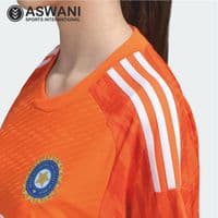 adidas India Cricket Training Jersey, Womens Player Edition 2023-2024, Orange