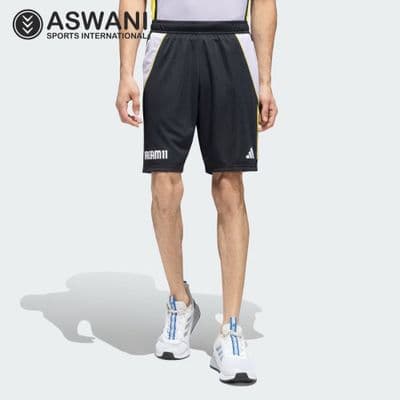 adidas India Cricket Training Shorts, Player Edition 2025, Black/Bliss Purple