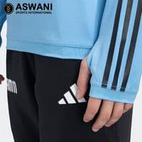 adidas India Cricket Training Track Top, Player Edition 2023-2024, Blue