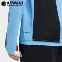 adidas India Cricket Training Track Top, Player Edition 2023-2024, Blue