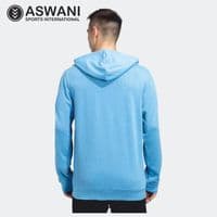 adidas India Cricket Travel Hoodie, Mens Full Zip Player Edition 2024, Blue