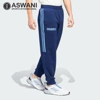 adidas India Cricket Travel Pants, Mens Player Edition 2025, Blue