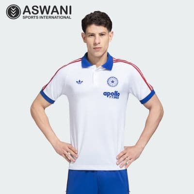 adidas India Cricket Travel Polo Shirt, Mens BCCI Originals Edition 2026