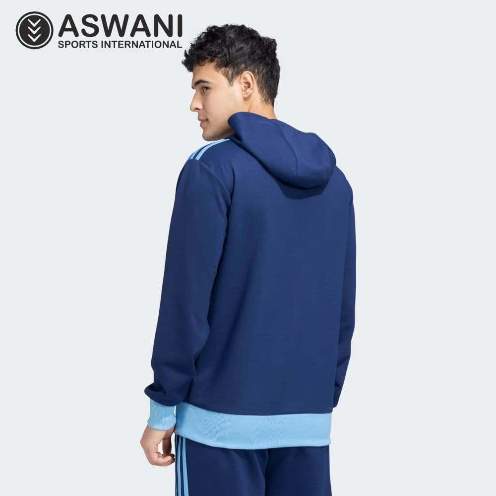 adidas India Cricket Travel Upper/Hooded Jacket Mens Player