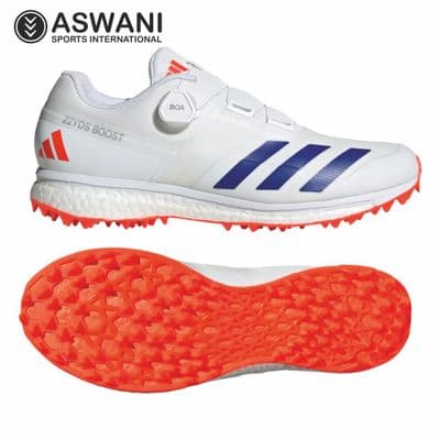 Adidas SL22 22yds Boost Rubber Sole Cricket Shoes, Orange