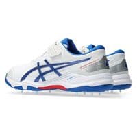 Asics Gel Speed Menace FF Cricket Shoes, White/Tuna Blue