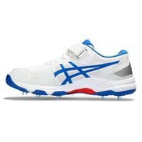 Asics Gel Speed Menace FF Cricket Shoes, White/Tuna Blue