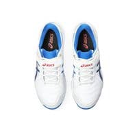Asics Gel Speed Menace FF Cricket Shoes, White/Tuna Blue
