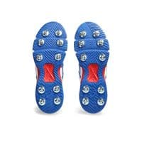 Asics Gel Speed Menace FF Cricket Shoes, White/Tuna Blue
