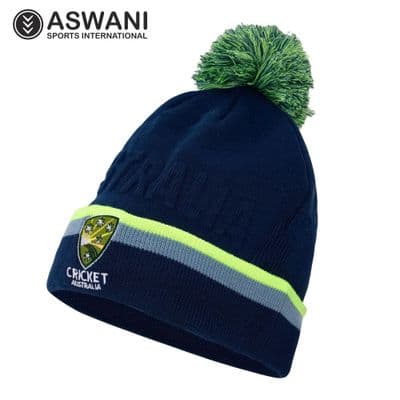 Australia Cricket Beanie, Player Edition Training Bobble Hat