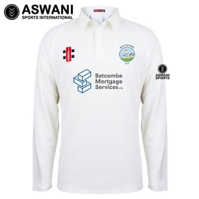 Batcombe Cricket Club Playing Shirt, Long Sleeve (Adult)