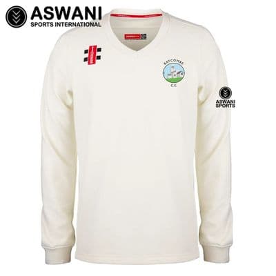 Batcombe Cricket Club Playing Sweater, Long Sleeve