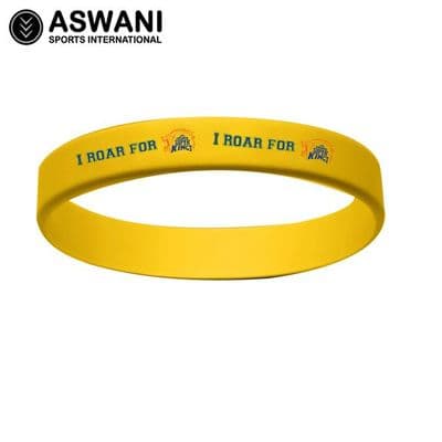 Chennai Super Kings CSK Official IPL Roar for CSK Wristband