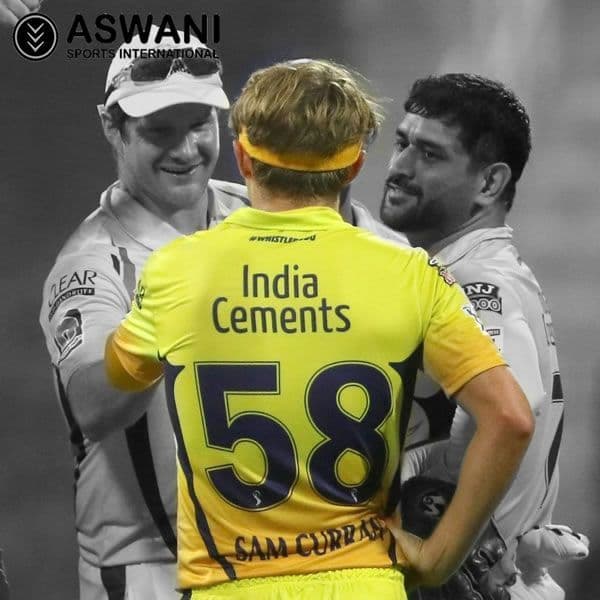 Chennai Super Kings Match Jersey CSK Mens CURRAN Replica Edition