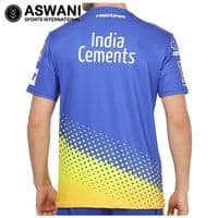 Chennai Super Kings Training Jersey, CSK Mens Practice Shirt, Dream11 IPL 2020