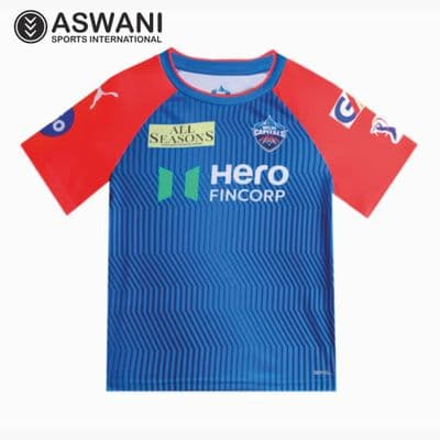 Delhi Capitals Match Jersey, DC Kids Replica Edition Shirt, Tata IPL 2025