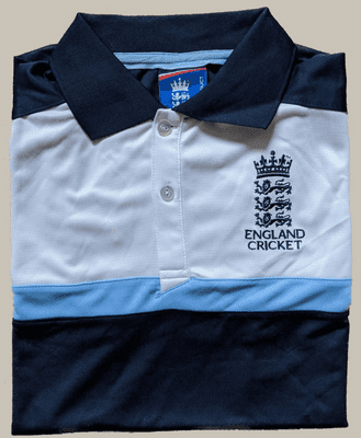 ECB England Cricket Supporters Tech Polo Shirt