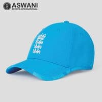 England Cricket Match Cap, Kids One Day ODI Player Edition Cricket 2024-2025, Blue