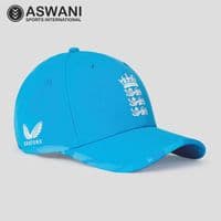 England Cricket Match Cap, Kids One Day ODI Player Edition Cricket 2024-2025, Blue