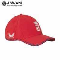 England Cricket Match Cap, Kids T20 Player Edition Cricket 2024-2025, Red