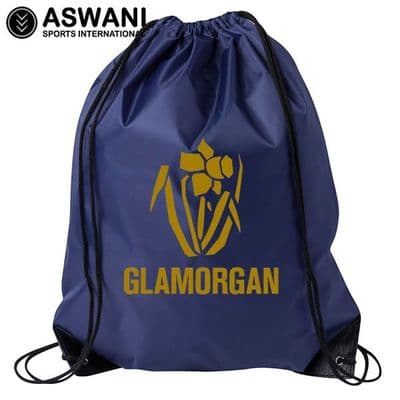 Glamorgan Cricket Drawstring Tote Bag / Gym Sack