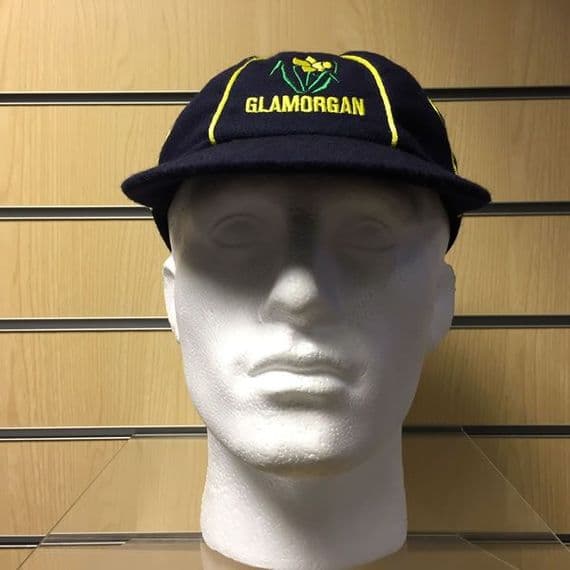 Glamorgan Cricket Est. 1888 Baggy Cap - Navy/Yellow