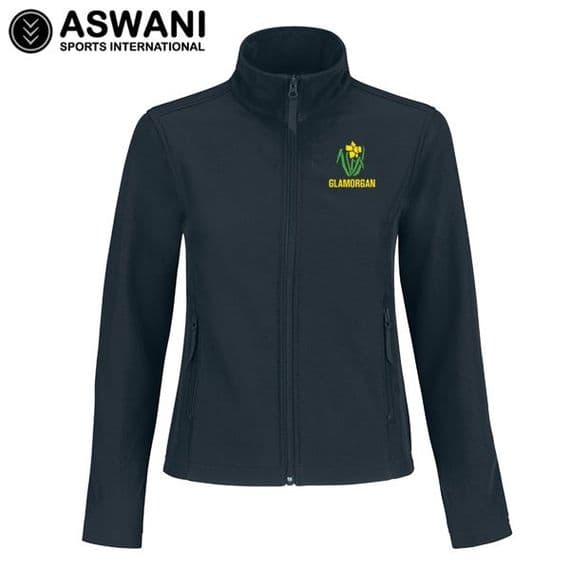 Glamorgan Cricket Softshell Jacket (Ladies)