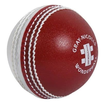Gray Nicolls Cricket Wonderball - Red/White Junior