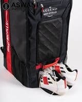 Gray Nicolls Legend 1.1 Cricket Duffle Kit Bag, Black/Red