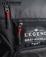 Gray Nicolls Legend 1.1 Cricket Duffle Kit Bag, Black/Red