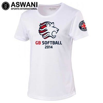 Great Britain Softball U13 Girls Tour T-Shirt - Collecchio 2014