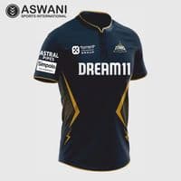 Gujarat Titans Fan Jersey, GT Mens Replica Edition Shirt, Tata IPL 2025