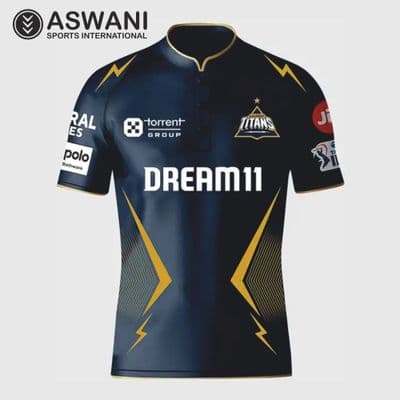 Gujarat Titans Match Jersey, GT Kids Player Edition Shirt, Tata IPL 2025