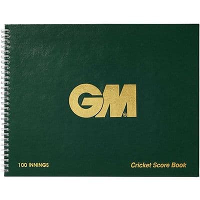 Gunn & Moore Cricket Scorebook - 100 innings