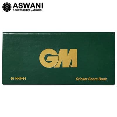 Gunn & Moore Cricket Scorebook - 60 innings