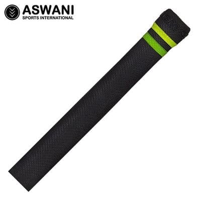 Gunn & Moore Pro Lite Cricket Bat Grip, Black/Yellow/Green