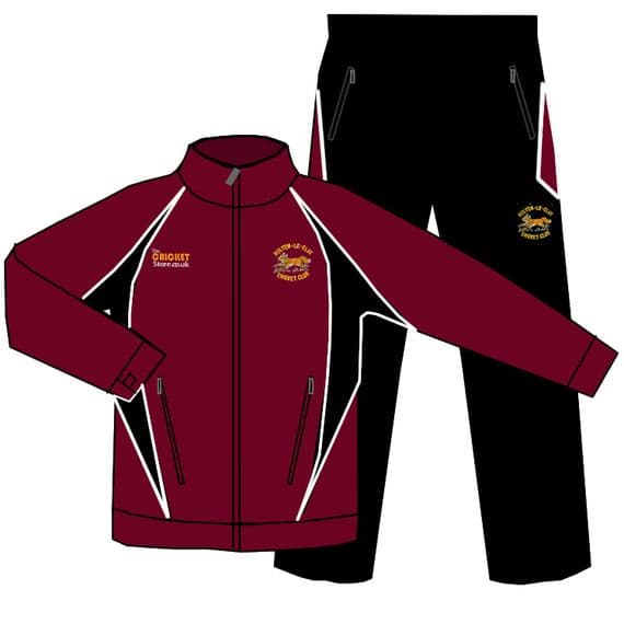 Holton Le Clay Cricket Club Training Tracksuit