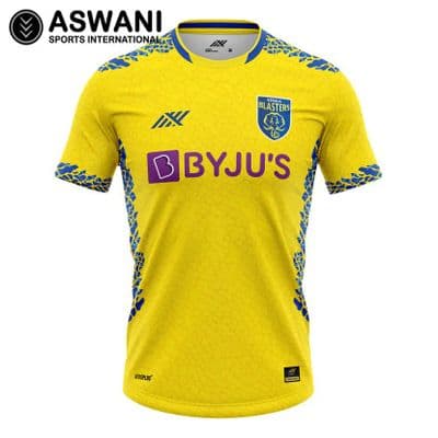 Kerala Blasters FC Football Home Match Jersey / Shirt 2024, Short Sleeve