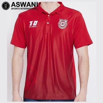 Kings XI Punjab Travel Polo, KXIP Player Edition, Vivo IPL 2019