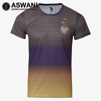 Kolkata Knight Riders Fan Jersey, KKR Kids Fan Edition Shirt, Dream11 IPL 2020