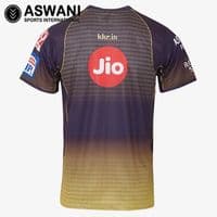 Kolkata Knight Riders Match Jersey, KKR Replica Edition Shirt, Dream11 IPL 2020