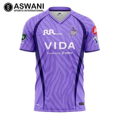 Kolkata Knight Riders Training Jersey, KKR Mens Player Edition Shirt, Tata IPL 2026