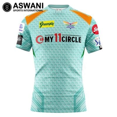 Lucknow Super Giants Match Jersey, LSG Replica Edition Shirt, Tata IPL 2022