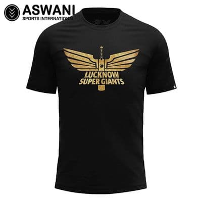 Lucknow Super Giants Official IPL Golden Wings T-Shirt