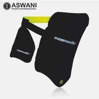 Moonwalkr 2.0 Cricket Thigh Guard, Black Youths