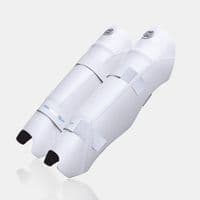 Moonwalkr Cricket Wicket Keeping Shin Pads, White