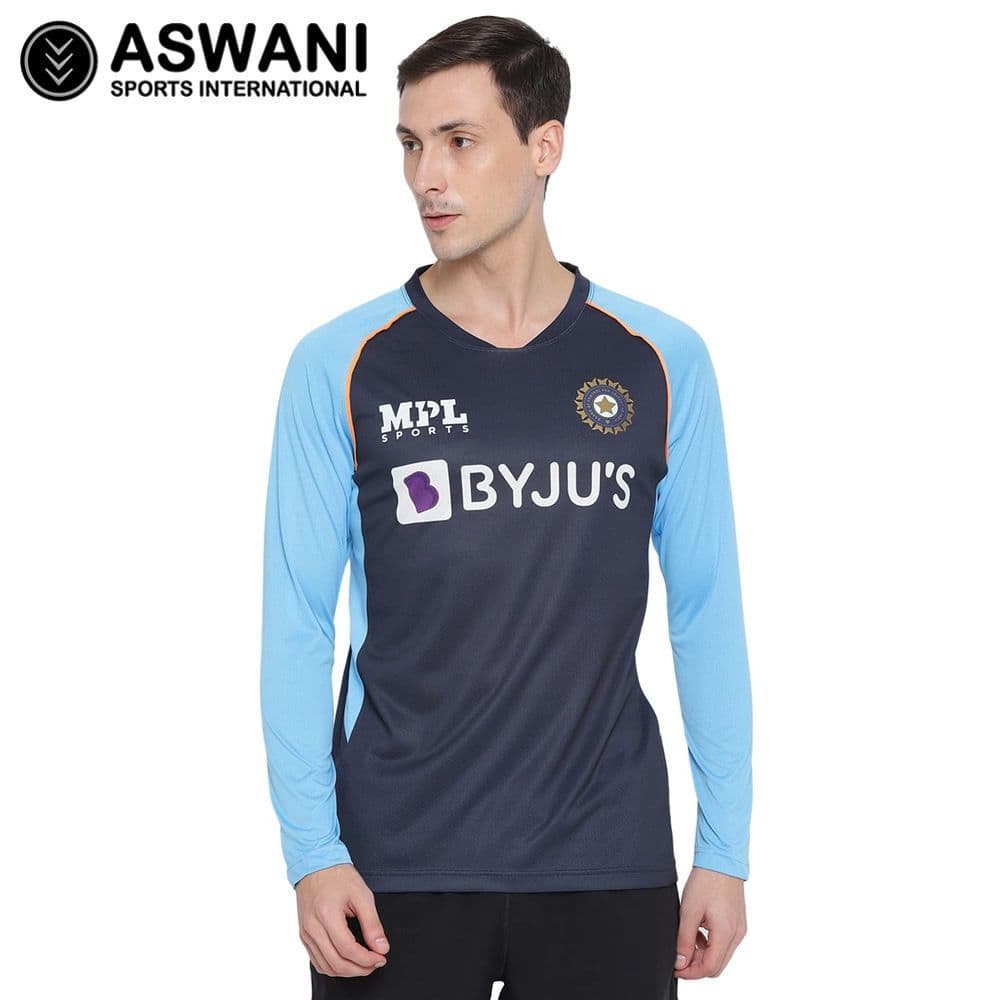 MPL India Cricket Training Jersey Long Sleeve Fan Edition 2022