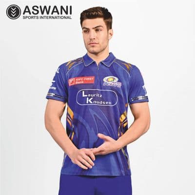 Mumbai Indians Match Jersey, MI Mens Player Edition Shirt, Tata IPL 2025