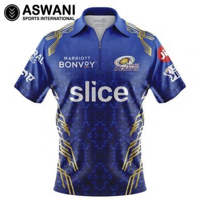 Mumbai Indians Match Jersey, MI Replica Edition Shirt, Tata IPL 2022