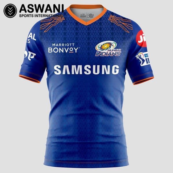 Indian Premier League Mumbai Indians 2021 New Jersey Jersey